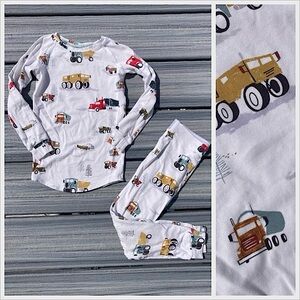 LOU LOU - Truck Toddler Pajama Set - 6T